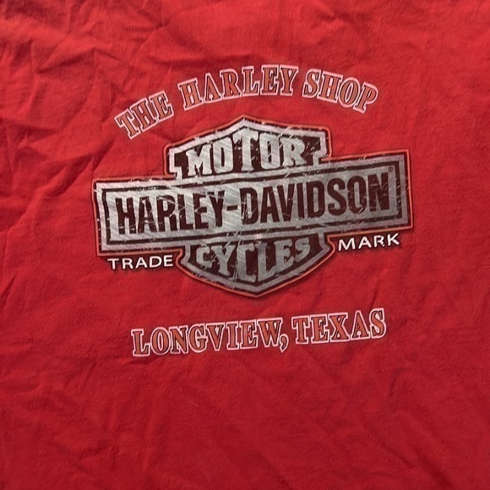 ▶️ Harley-Davidson ◀️ Worn in / comfortable vintage Longview, TX shirt